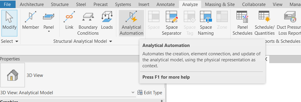 Solved: Analytical model not showing up - Autodesk Community