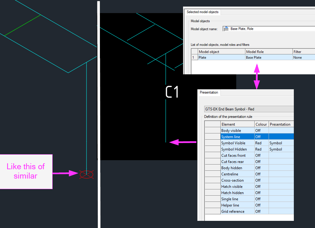 How to create/Add Symbol to Object Presentation in drawing Style ...