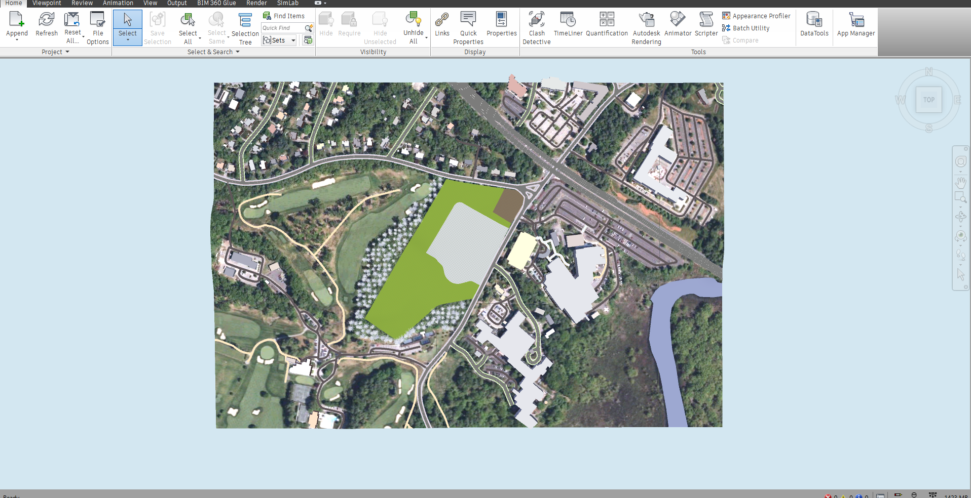 Exporting a 3D model from Infraworks (fbx) to Symlab or Navisworks to ...