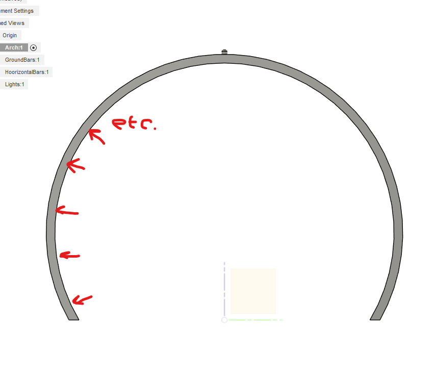 Solved: Place holes in an arc using pattern - Autodesk Community