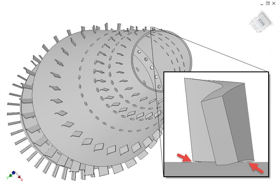 how do i fix a strange surface - Autodesk Community