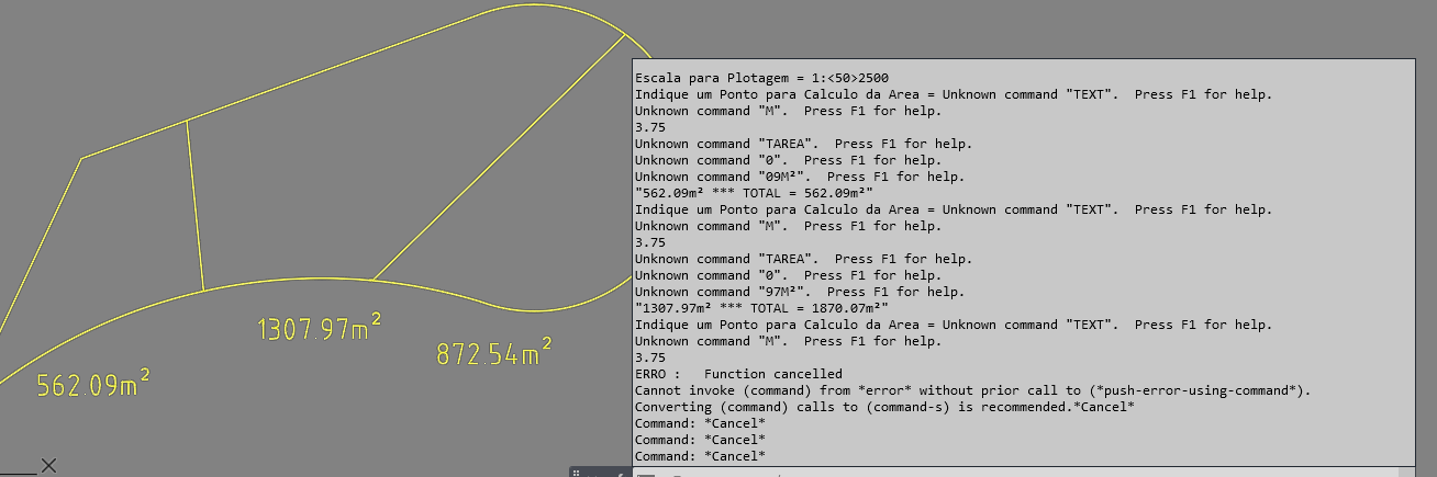 Solved: ERRO ARC AREA - Autodesk Community