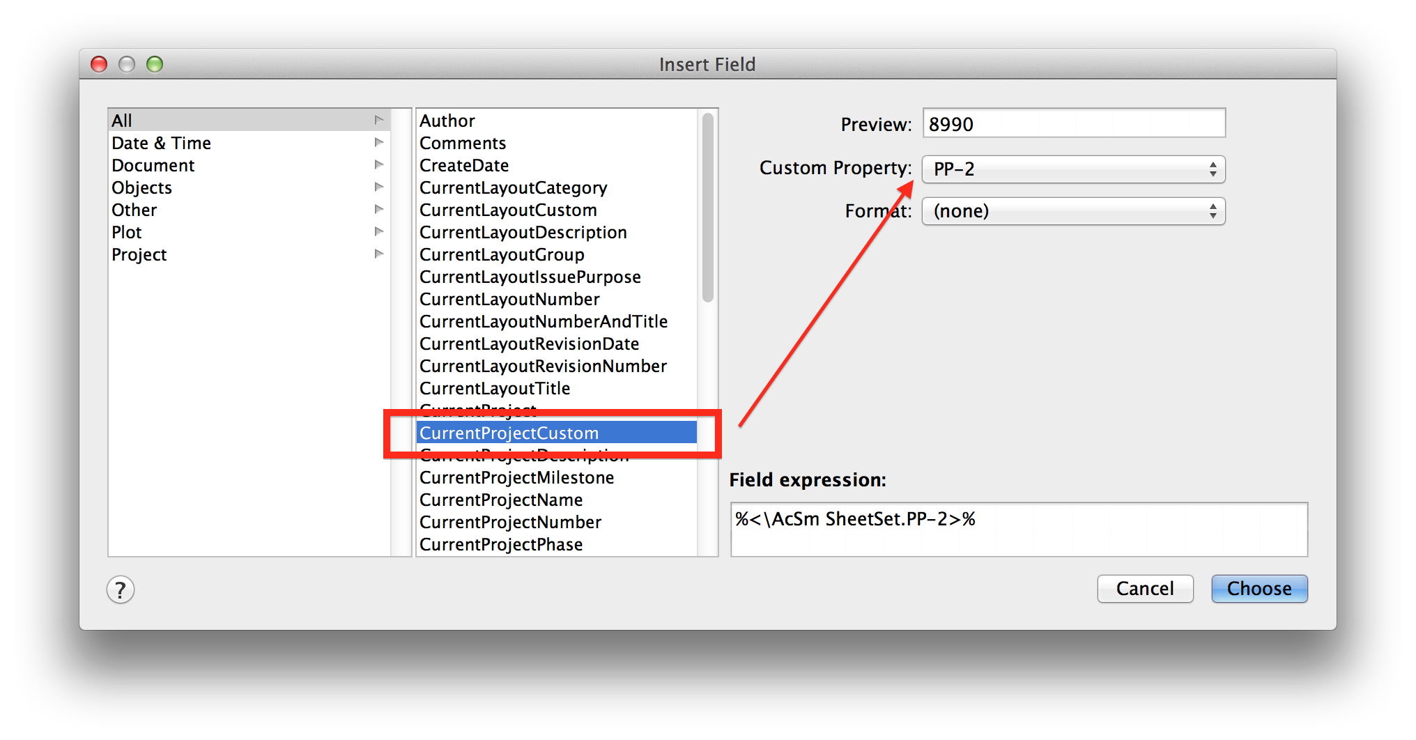 Solved: Project and layuout properties in blocks - Autodesk Community