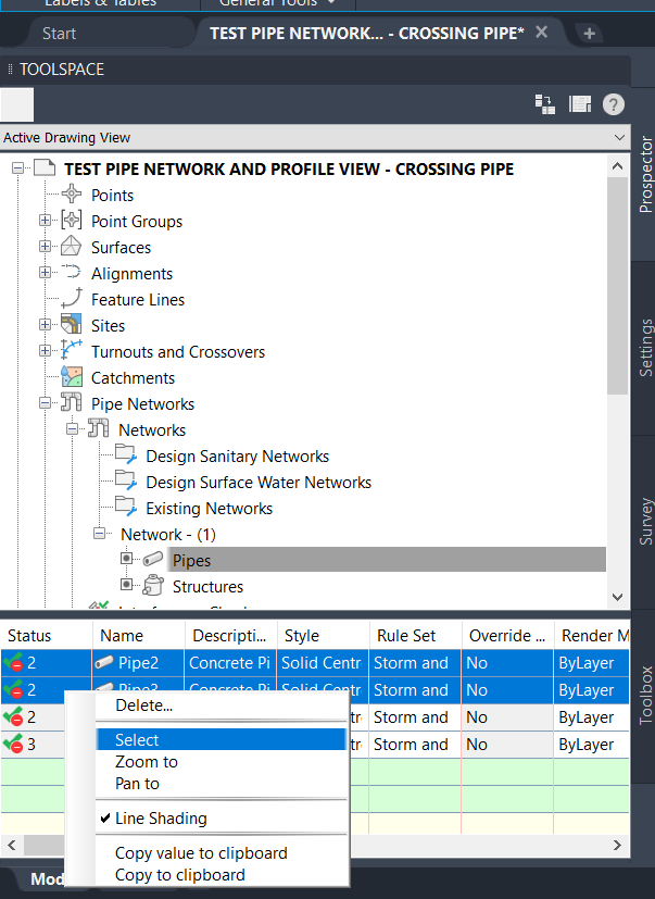 Solved: Selecting all parts related to a pipe run - Autodesk Community
