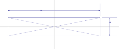 Step 2(c): 2D Sketching a Rectangle