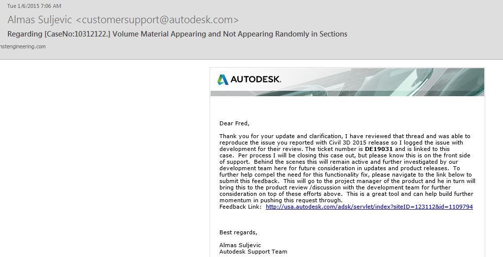 No Material in Some Sections - Autodesk Community
