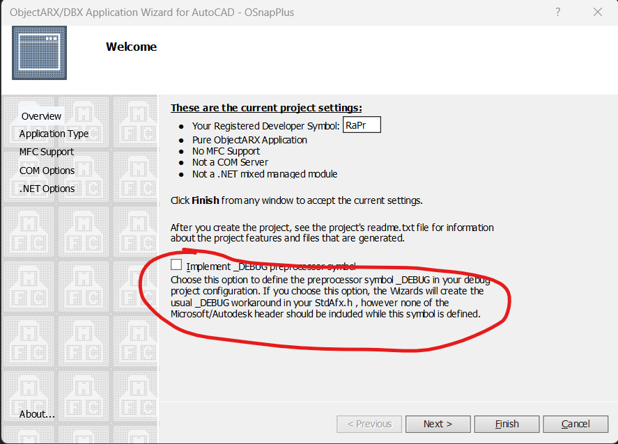 Solved: _DEBUG symbol preprocessor - significance - Autodesk Community