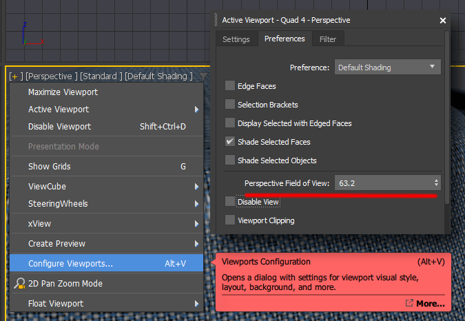 Editing the Default Perspective Camera - Autodesk Community
