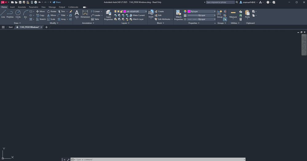 Drawing is open. But cant view it.