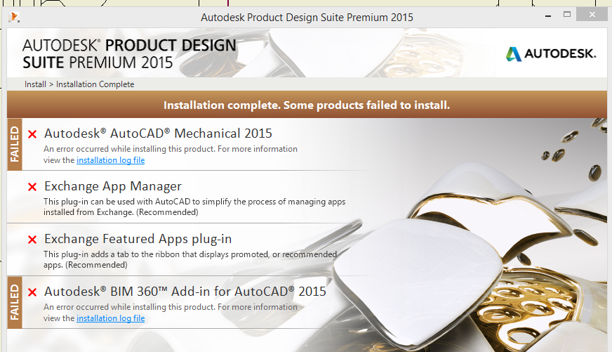 Solved: Can't install Autocad Mechanical - Autodesk Community