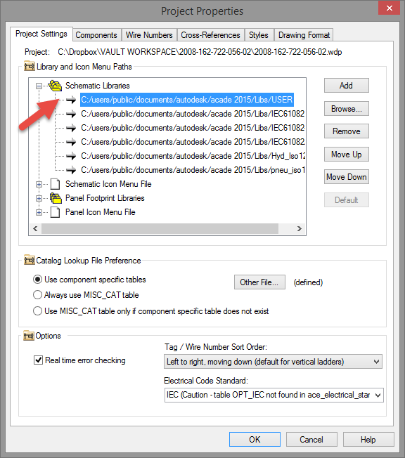 Solved: Custom Symbol LIbrary Default File Path - Autodesk Community