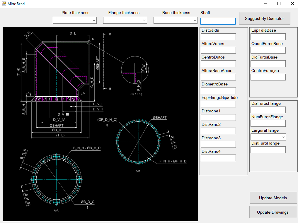 Forms display different in visual studio and when I call in inventor ...
