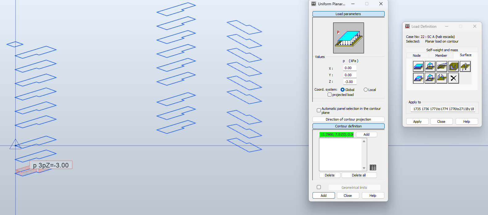 Uniform Loads on Contours - Autodesk Community
