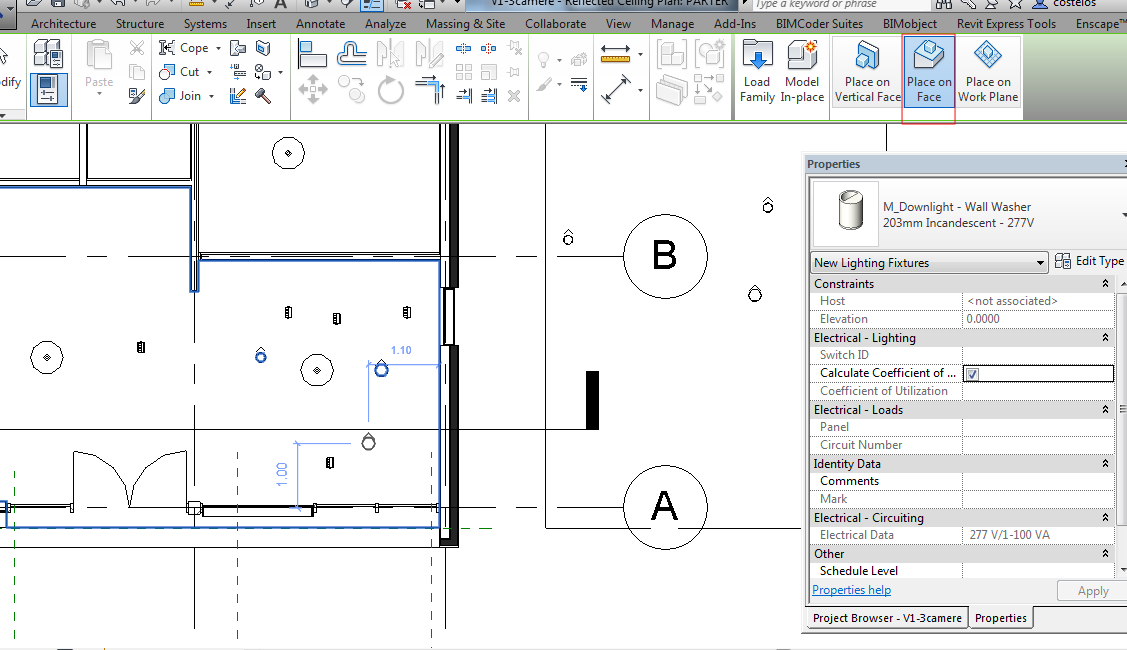 Solved: Placing LIghts - Autodesk Community - Revit Products