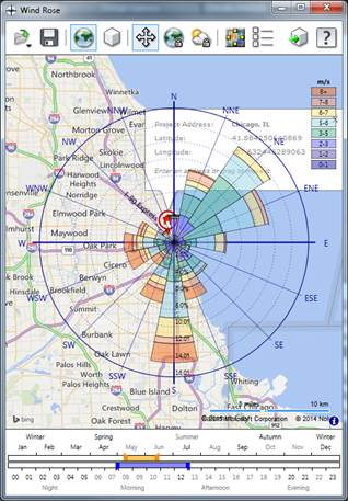 Wind rose diagram - Autodesk Community - Insight