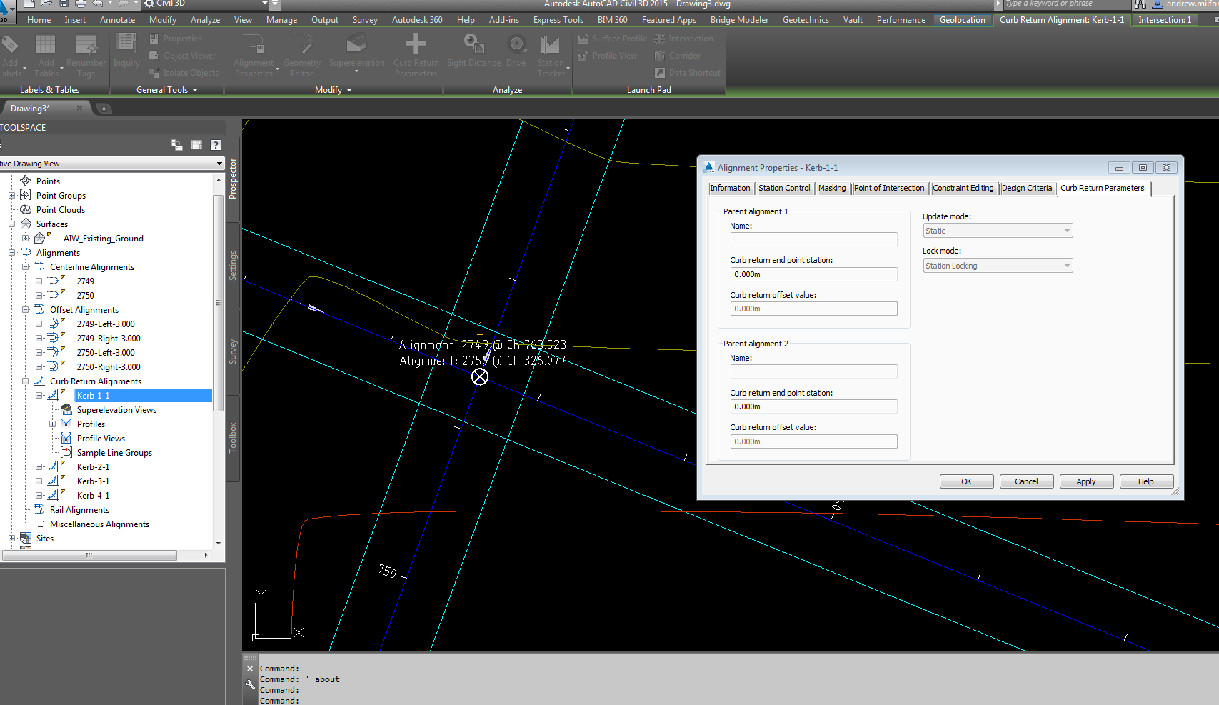 InfraWorks 360 - Civil 3D Kerb Returns.PNG