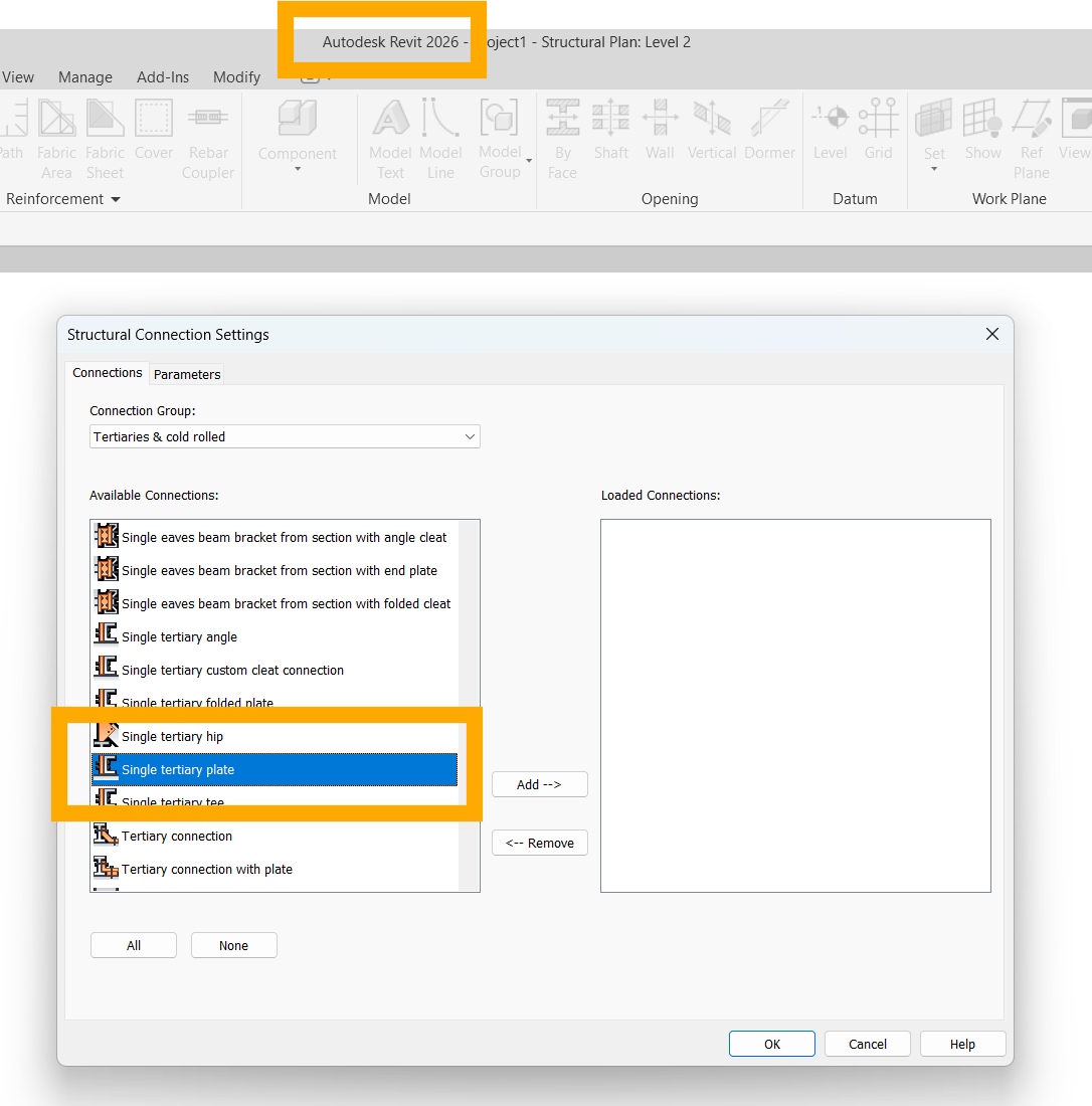 Revit 2026 missing connections - Autodesk Community