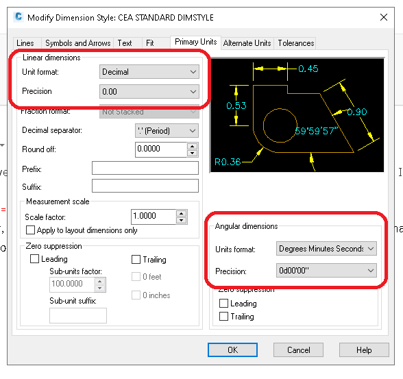 Solved: Formatting dimensions - Autodesk Community