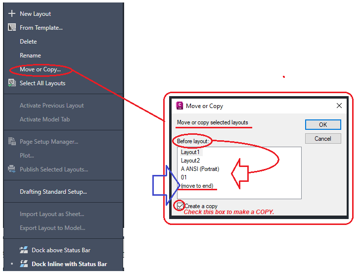'Move or Copy...' layout sheet issue - Autodesk Community