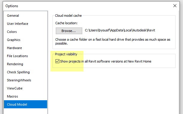 See Revit Version of the files in COnstruction Cloud - Autodesk Community