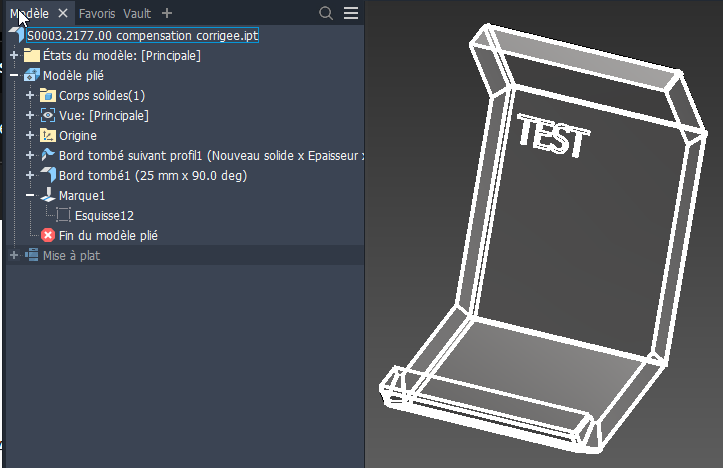 Solved: Mark feature : bug in 2025 ? - Autodesk Community