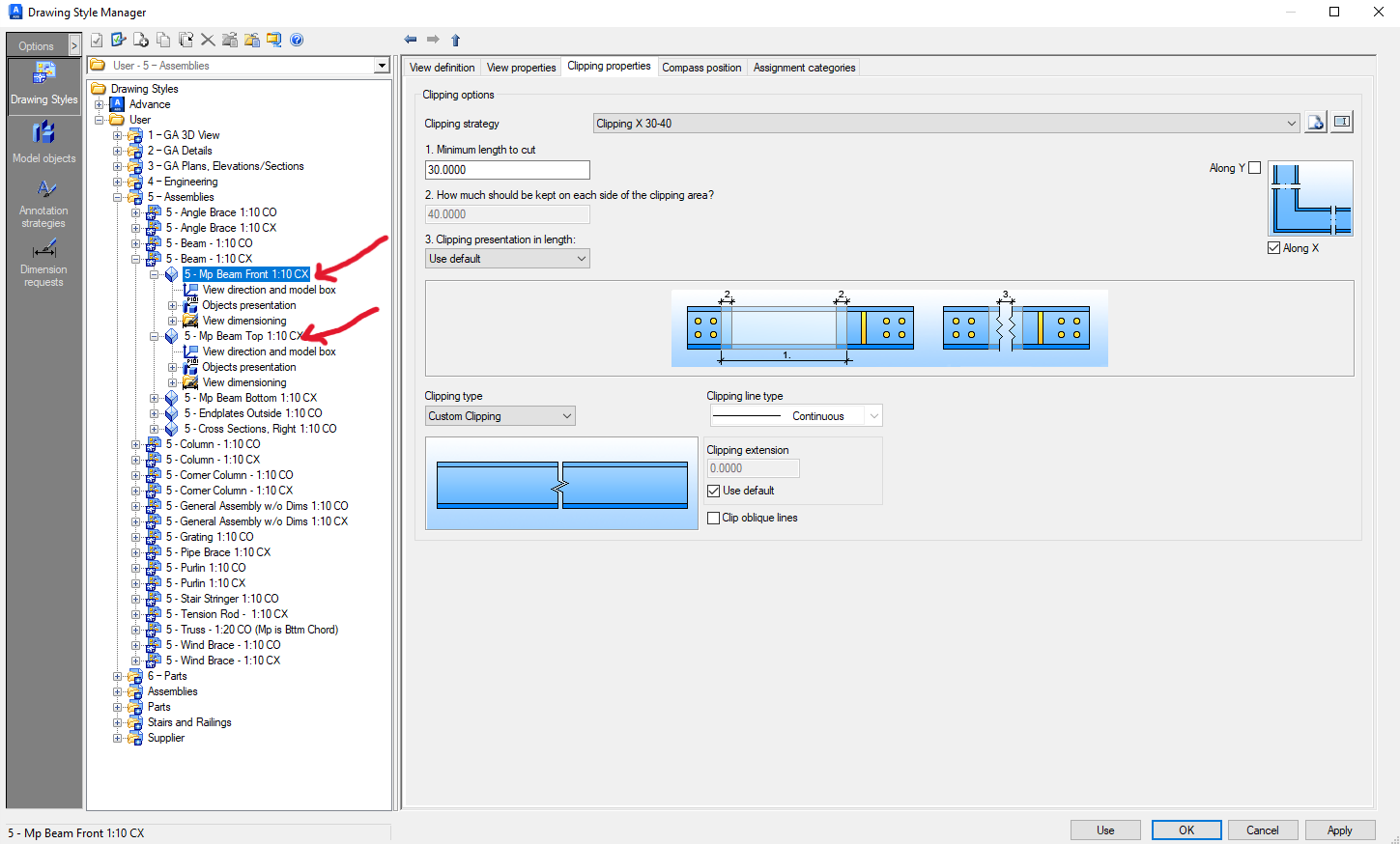 Solved: Clipping lines not visible - Autodesk Community