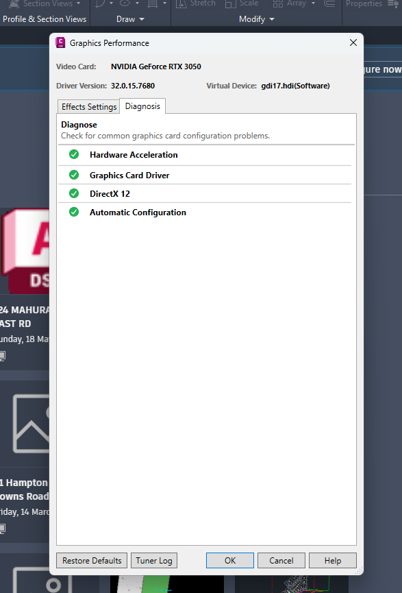 爆速win11+AuToCAD＋office2021+i-3+Ps+Ai+SSD Solved: Civil 3D 2026 graphic hardware issue - no problems with
