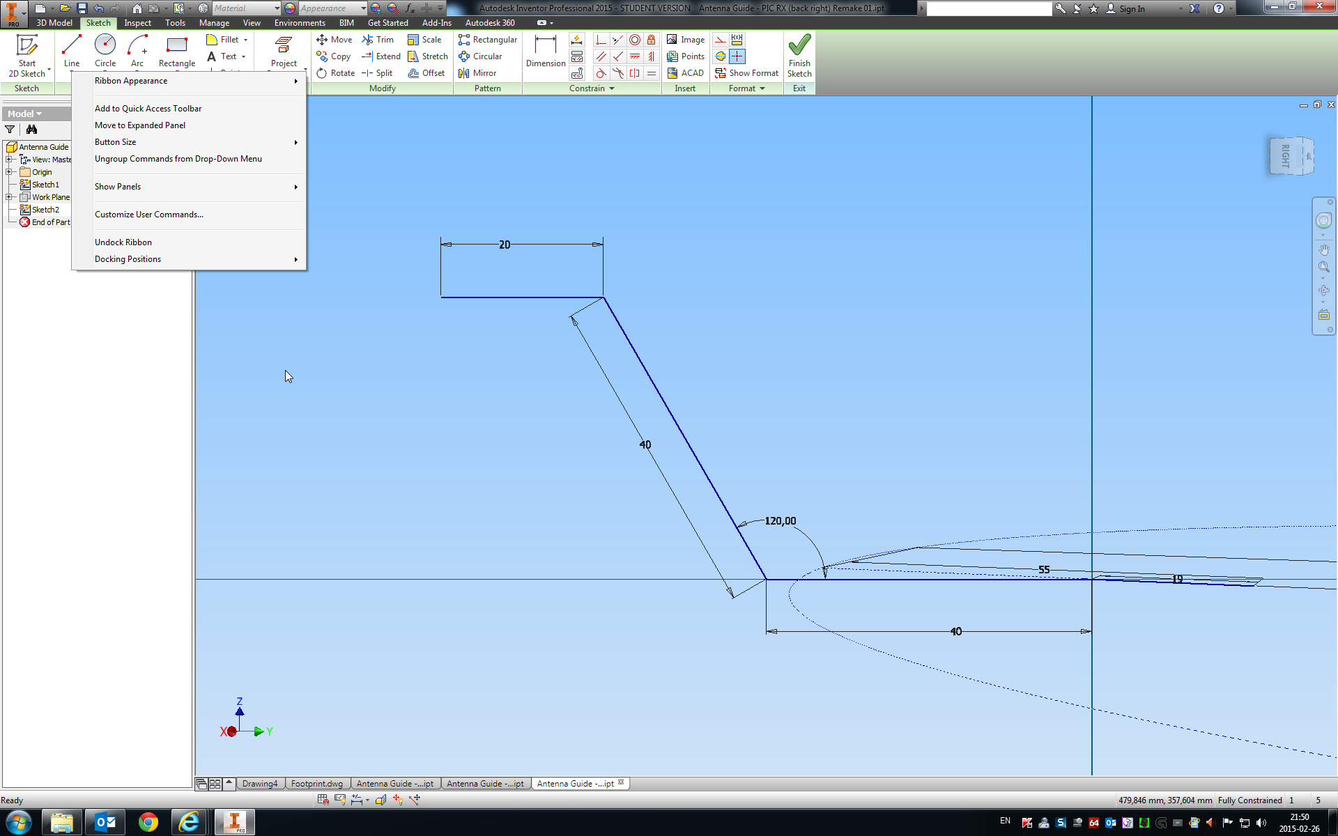 Solved: Base plate with tube that veers off base plate. - Autodesk