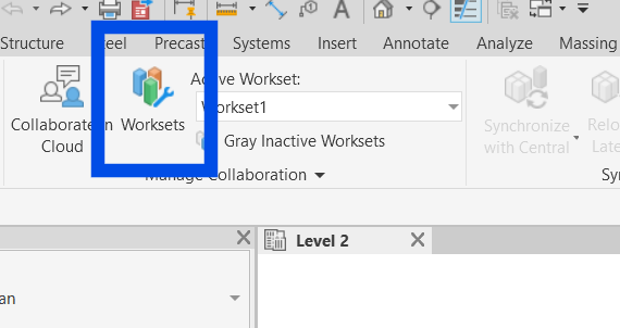 Solved: Starting a Work Sharing project by saving the Central Model in ...