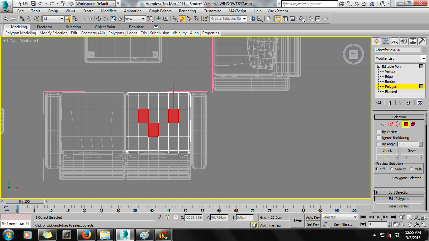 Solved Red Polygon Selection Has Vanished Autodesk Community 3ds Max