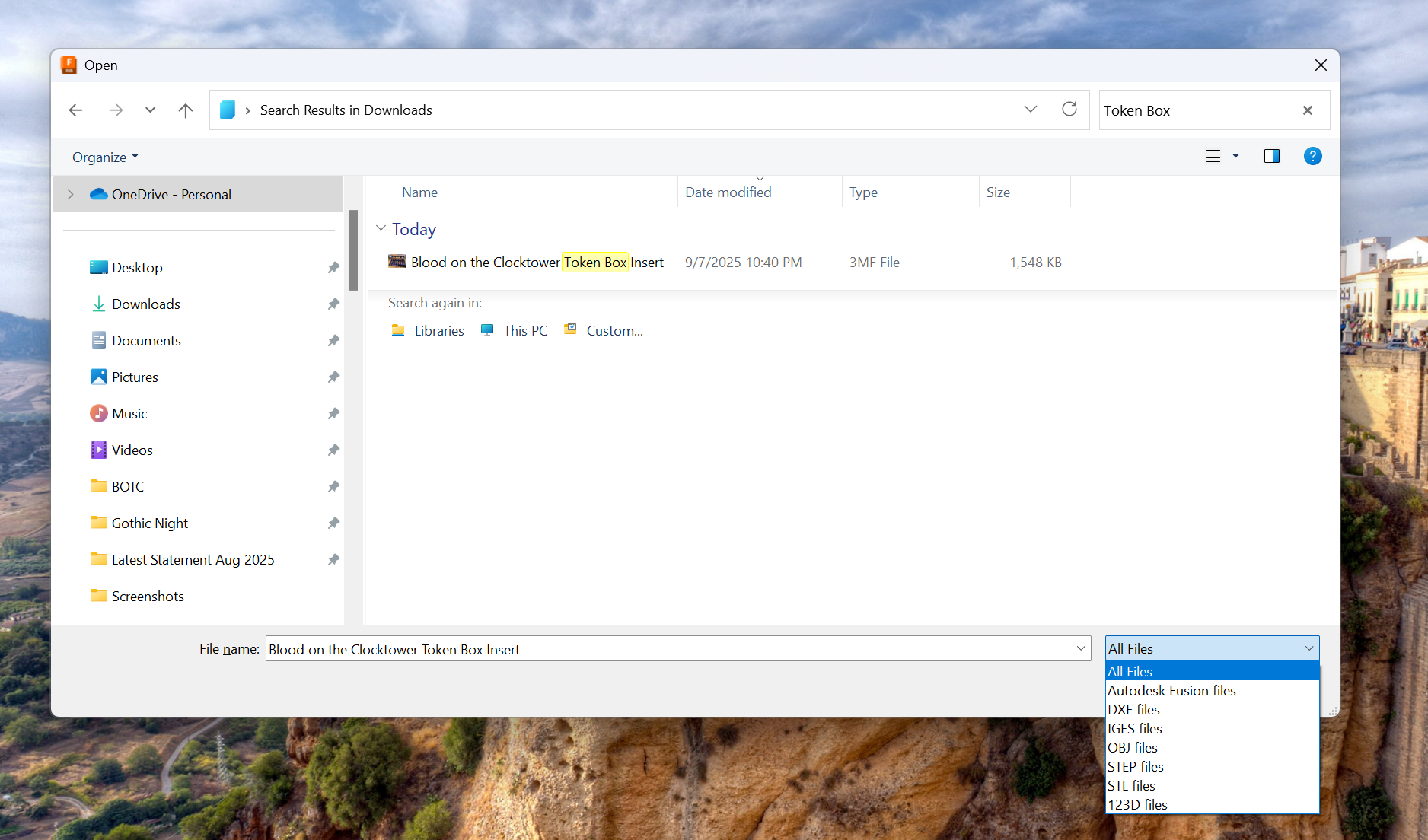 Unable to open .3mf files. What is Fusion Team? - Autodesk Community