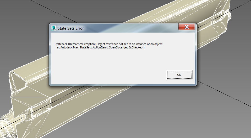 State Sets Error on Right Click - Autodesk Community - 3ds Max