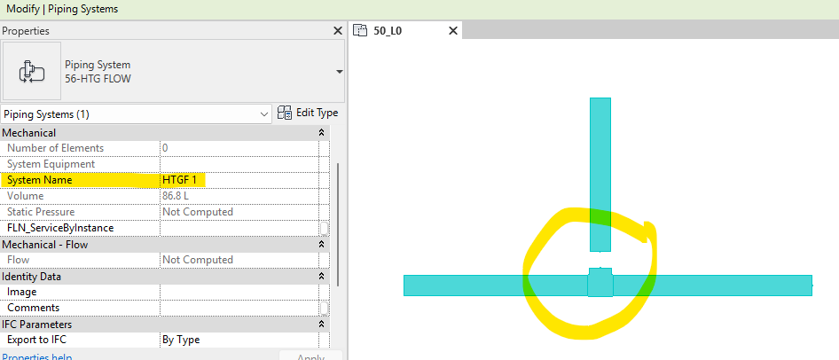 New Pipe System Type Changing All Pipe - Autodesk Community