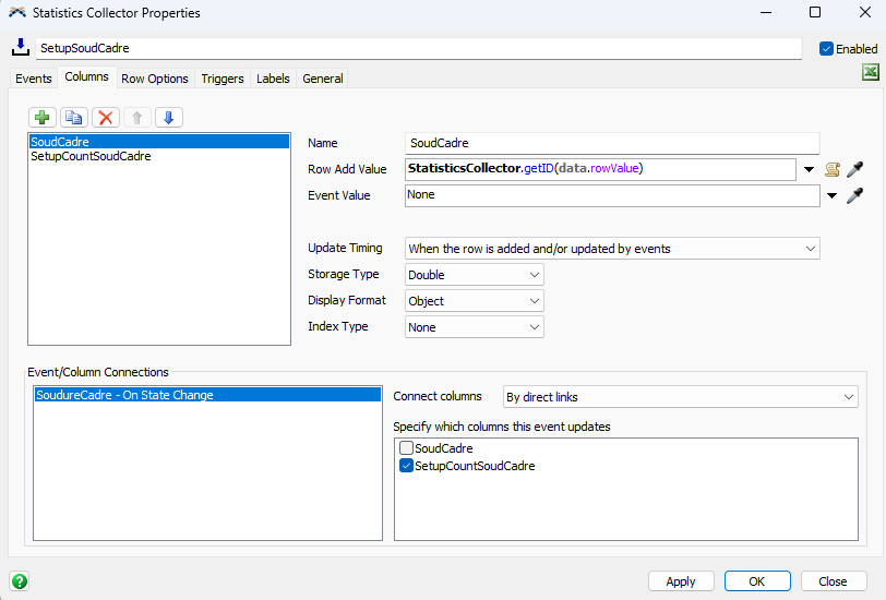 Solved: configuration Trigger 