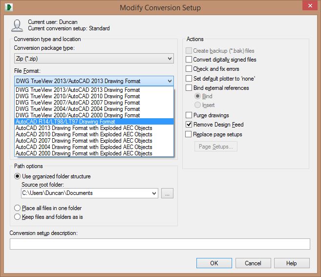 Solved: Convert a .dwg to an older version - Autodesk Community - DWG  Trueview