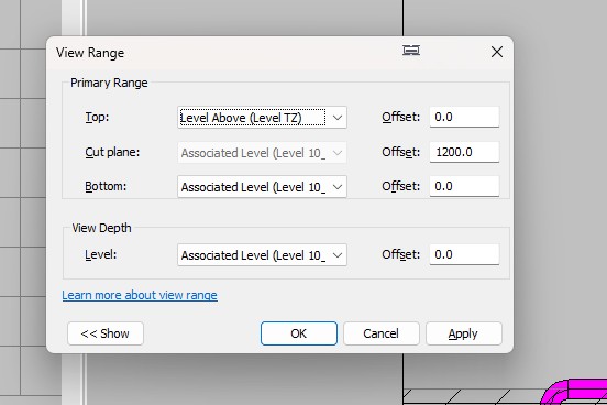 Too narrow fields in View Range window - Autodesk Community