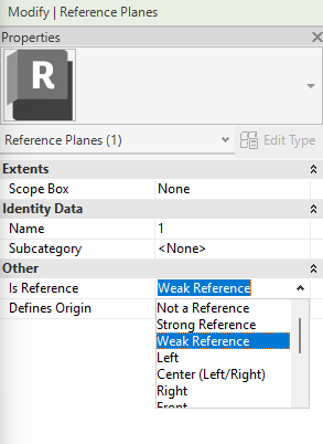 add mark parameter for reference planes - Autodesk Community