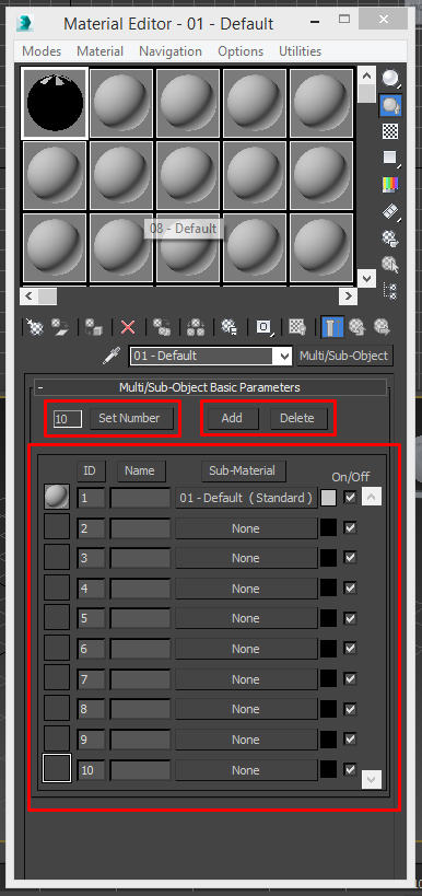 3ds Max Material Editor Slots: What Can Be Done When It's Done?  Multi/Sub-Object - Autodesk Community - 3ds Max