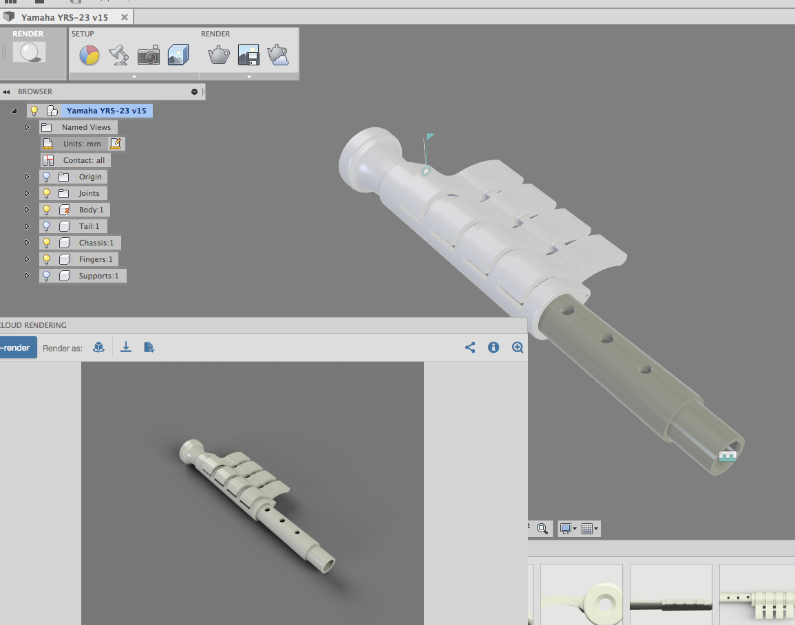 Cloud render used the wrong appearance - Autodesk Community