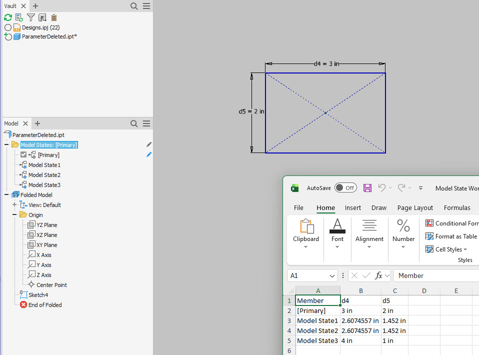 Model States Retaining Parameter Data After Deletion - Autodesk Community