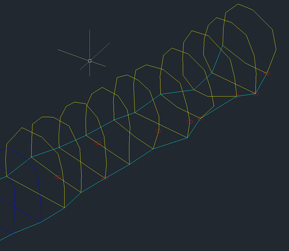 Solved: How to generate a clean 3D solid from irregular tunnel cross ...