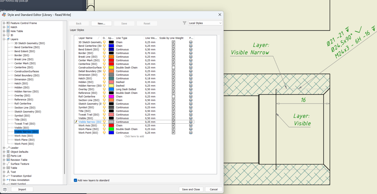 Inventor 2026.2 - Section Threated Feature Color - Autodesk Community