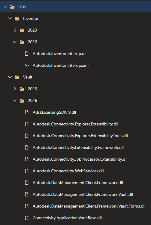 Vault 2026 Client outdated dlls - Autodesk Community