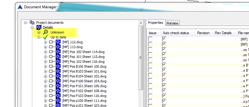 Solved: Unknown in Document Manager - Autodesk Community