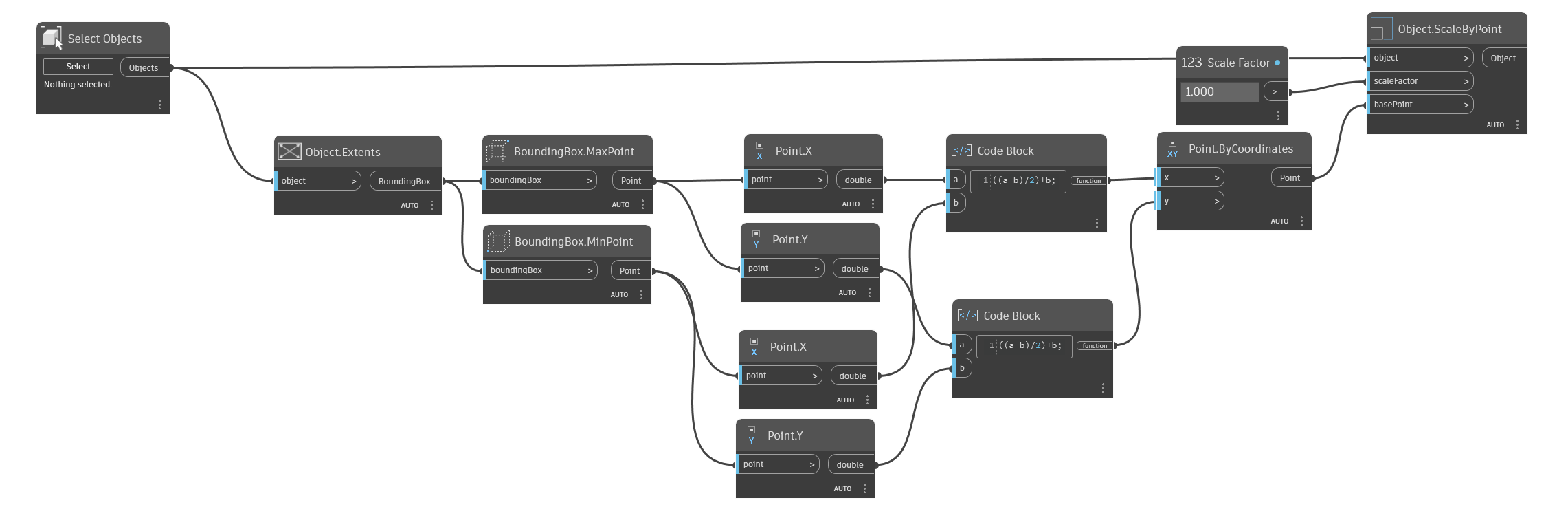 Solved: Scaling items with basepoint - Autodesk Community