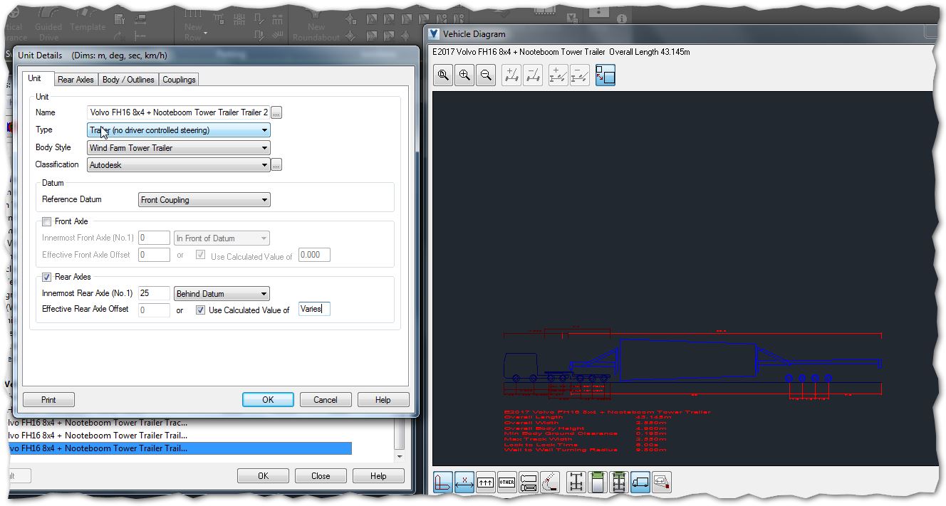 Wind Tower Transporter - 5 axle Rear Unit - Autodesk Community