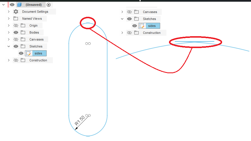 Solved: Failed to solve on regular lines/fit point splines - Autodesk ...