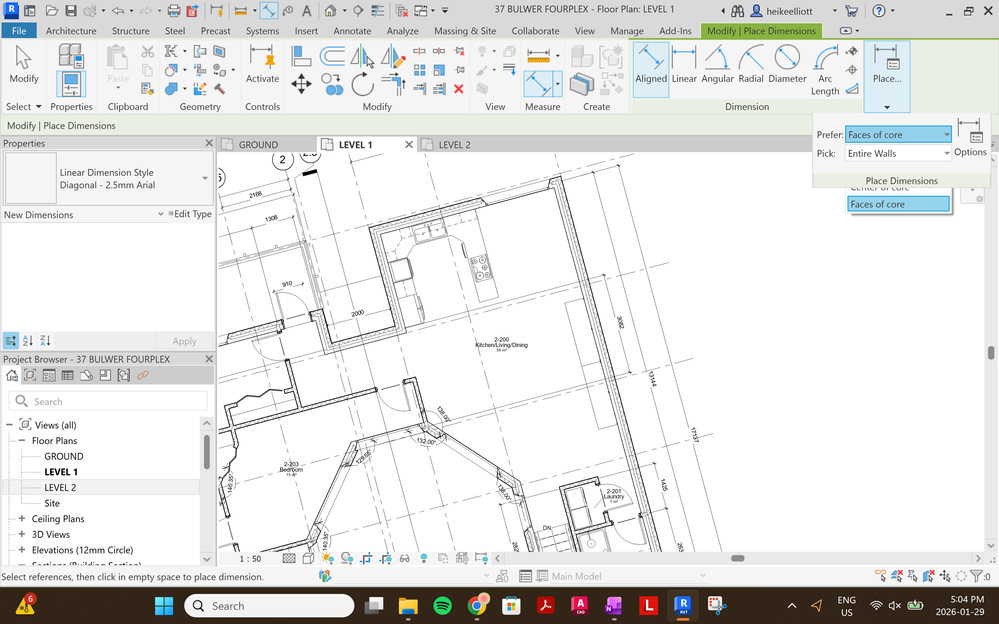 Place Dimensions Dropdown UX/UI Issue