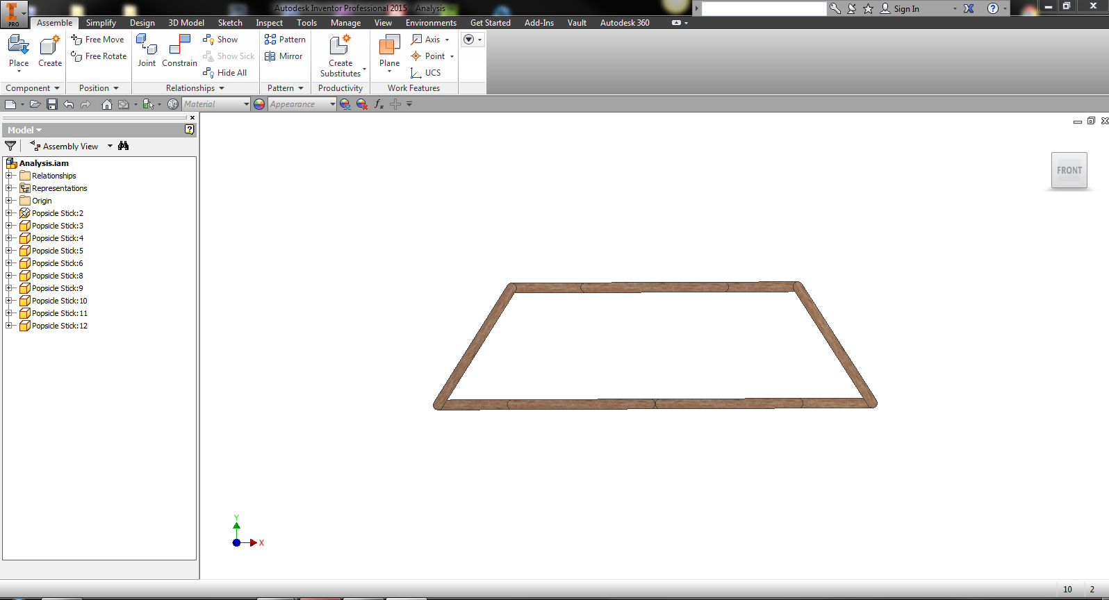 Solved: Assembly fixing two points together at angle - Autodesk Community