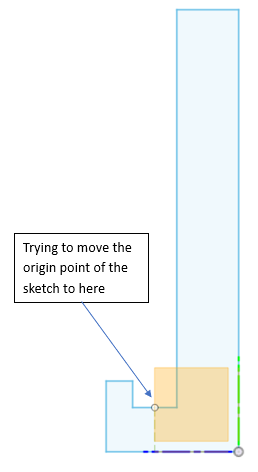 Solved: Need to Move Origin Point of Sketch - Tried a Bunch of Ways ...